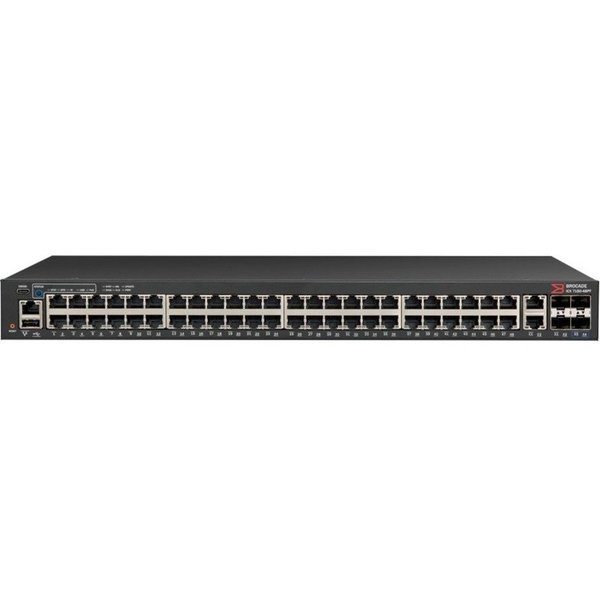 Ruckus 48X1Gbe Poe+ W/2X1Gbe, 2X1Gbe Sfp, 2X10G Sfp+ Uplinks 740W ICX7150-48PF-2X10G